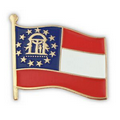 Georgia State Flag Pin